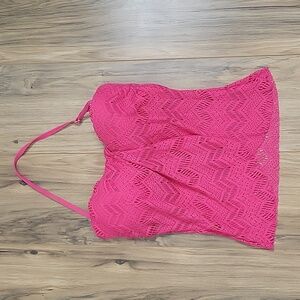 Vince Camuto Pink Tankini Top